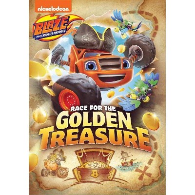 Blaze And The Monster Machines Race For The Golden Treasure dvd Target