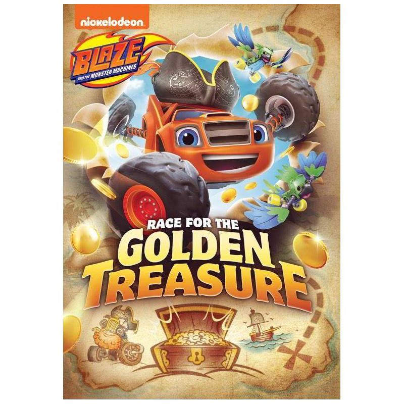 Blaze and the Monster Machines: Race for the Golden Treasure (DVD), 1 of 2