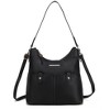 MKF Collection Harper Vegan Color Block Leather Women’s Shoulder Hobo Bag by Mia K - 2 of 4