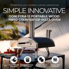 ooni Fyra 12 Inch Portable Powder Coated Steel Hard Wood Pellet Fired Outdoor Countertop Backyard Pizza Oven Ideal for Outdoor Kitchen, Black - 3 of 4