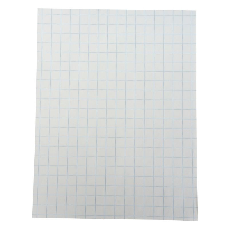 School Smart Graph Paper, 8-1/2 x 11 Inches, 1/2 Inch Rule, White, 500 Sheets, 1 of 6