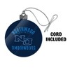 Northwood University Timberwolves Logo Acrylic Christmas Tree Holiday Ornament - image 3 of 4