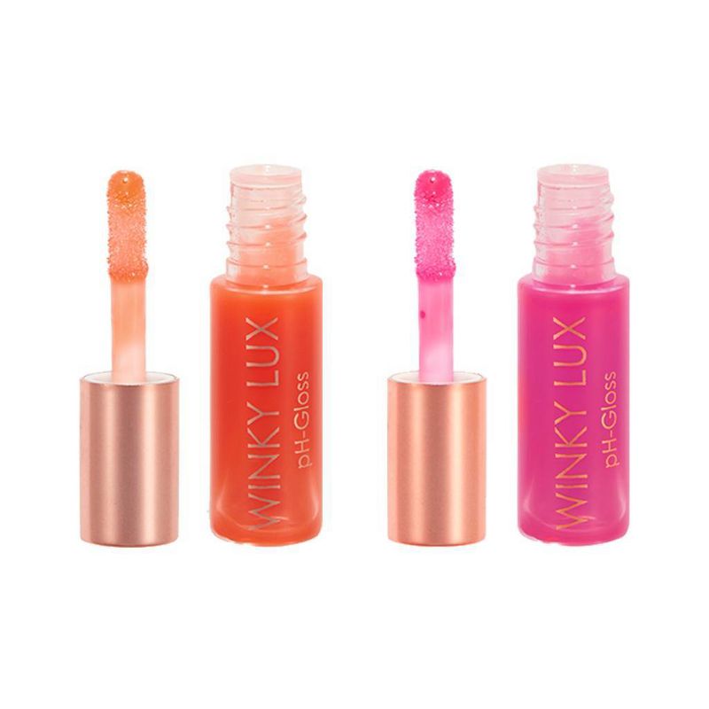 Winky Lux Mini pH Lip Gloss Duo - Berry Pink - 0.06 fl oz/2pc, 4 of 9