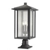 Z-Lite Aspen 3 - Light Lantern in  Black - 2 of 4