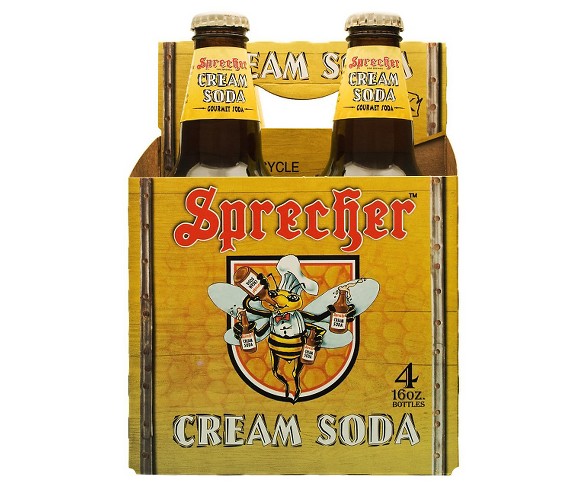 Sprecher Cream Soda - 4pk/16 fl oz Glass Bottles