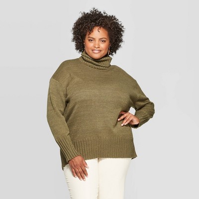 plus size turtleneck sweater