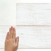 RoomMates Shiplap Wood Plank Peel And Stick Wallpaper White: Vinyl Wall Decal, Self-Adhesive, Modern Decor, 16 Pieces - 3 of 4