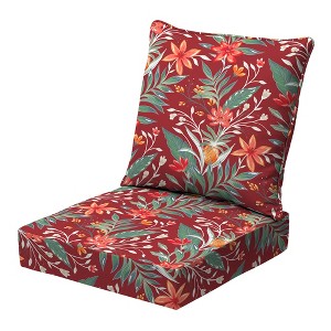 ARDEN earthFIBER Outdoor Deep Seat Cushion Set, 24 x 24, Water repellent, Fade Resistant, Deep Seat Bottom and Back Cushion for Chair, Sofa 24 x 24 - 1 of 4