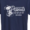 Women's - Peanuts - Snoopy Dancing Records Short Sleeve Graphic T-Shirt - 2 of 4