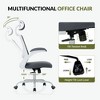 COLAMY Mesh Office Desk Chair, High Back Executive Desk Chair with Lumbar Support - 3 of 4