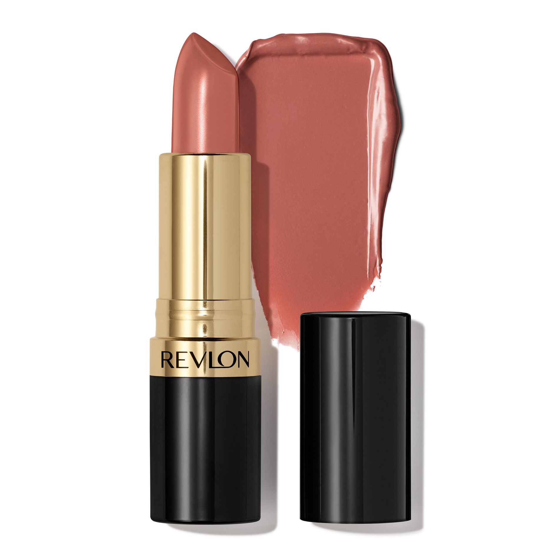 Revlon Super Lustrous Lipstick - 755 Bare It All - 0.15oz: Moisturizing Stick, Satin Finish, Nourishing Formula
