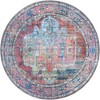 Unique Loom Maahru Collection Area Rug - Cresent Moon - 2 of 4