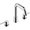 Whizmax Bathroom Sink Faucet,Bathroom Faucet 3 Hole with Stainless Steel Pop Up Drain and cUPC Lead-Free Hose - 2 of 4