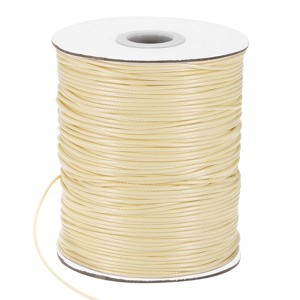 Unique Bargains Waxed Polyester Durable Flexible Beading Cord 1 Roll - 1 of 4