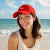 Dalix Salty Embroidered Cotton Beach Baseball Cap Adjustable Dad Hat Womens - 2 of 4