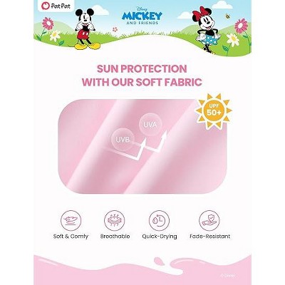Mickey Mouse & Friends Disney Mickey Mouse & Friends Kids Girls UPF 50+ Sport Summer Swimwear Sets Tankini Minnie Pink 3T-4T — фото 5