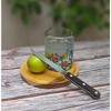 Dos Sueños Mexican Hand Blown Tumblers - Confetti Carmen Design - 10oz - Single Glass - 2 of 4