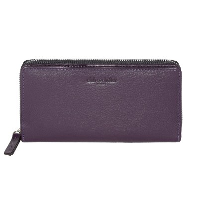 Club Rochelier Ladies Zip Around Clutch Wallet with Tab