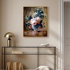 Art Remedy Jan van Huysum - A Delft Vase with Flowers Vintage Classic Roses Wall Art Framed - 2 of 4