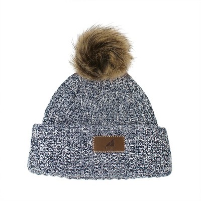 Arctic Gear Toddler Cotton Cuff Hat with Pom