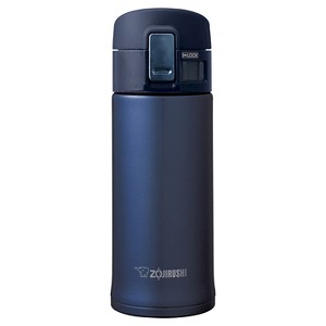 Zojirushi 12oz Stainless Steel Vacuum Insulated Mug with SlickSteel Interior - Smoky Blue: Leakproof, Hot & Cold - 1 of 4