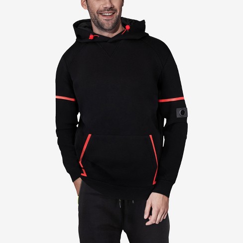 Men's Adaptive Seated Fit Ultra Soft Fleece Hoodie - Goodfellow & Co™ Black  S : Target