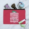 National Lampoons Christmas Vacation Jolliest Bunch Makeup Cosmetic Bag Organizer Pouch - 2 of 4
