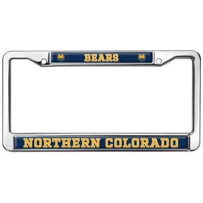 Northern Colorado Bears Full Size Standard License Plate Metal Frame