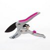 Ultimate Innovations Ratcheting Clippers, Pink: Ergonomic Garden Pruner for Easy Cutting - 2 of 4