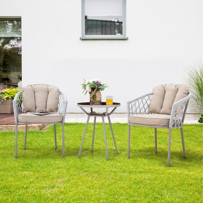  3pc Small Patio Bistro Set - Nuu Garden 