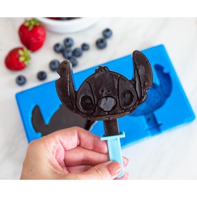 Blue Silicone Disney Lilo & Stitch Ice Pop Mold Tray