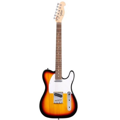 Monoprice Indio Retro Classic Electric Guitar - Sunburst, With Gig Bag