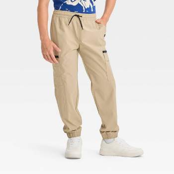 Boys' Straight Fit Pants - Cat & Jack™ Khaki 4 : Target