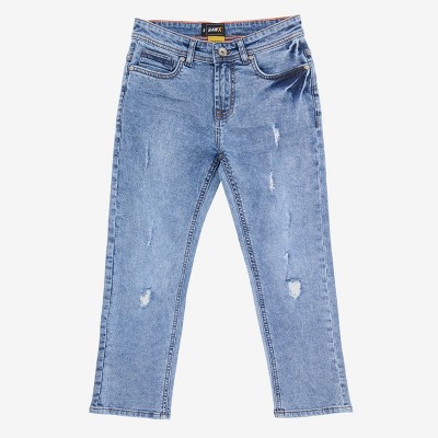 RAW X Kids and Toddlers Boys Distressed Stretch Denim Jeans