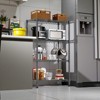 SEVOBAL Utility Storage Shelves 1000 lbs Storage Shelving 4-Tier Utility Shelving Unit Steel Organizer Wire Rack for Home, Black, 23.6"*13.7"*53.4" - 3 of 4