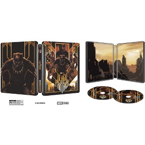 洋画・外国映画 mondo Black Panther steelbook Steelbook Black Panther (4K / Blu-ray + Digital) New : Target