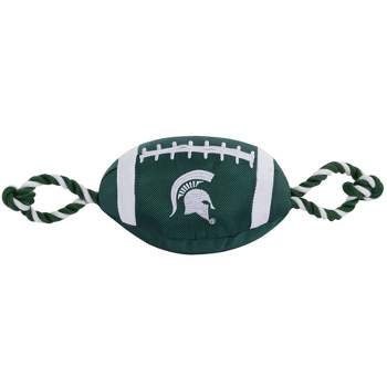 NCAA Michigan State Spartans Nylon Football Dog Toy