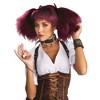 Forum Novelties Steampunk Faux Leather & Gears Bracelet Adult Costume Jewelry - 3 of 4