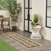 Nourison Essentials Floral Persian Indoor Outdoor Rug - 2 of 4