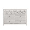 Galano Lavish 6 Drawer Dresser (31.7 in. H x 45.4 in. W x 16.1 in. D) in Dusty Gray Oak, Knotty Oak - 2 of 4