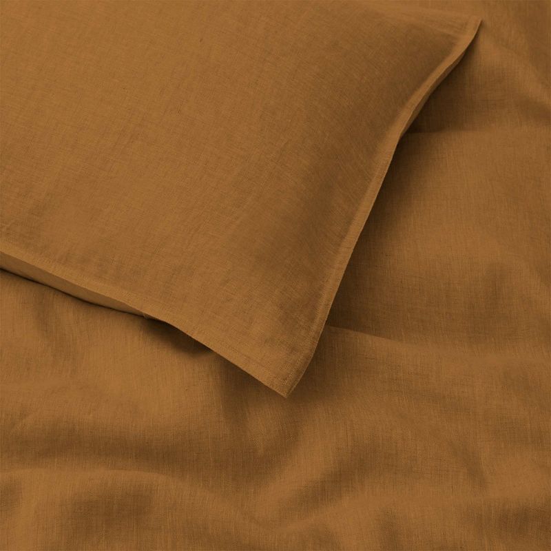Peace Nest Soft 100% Linen Duvet Cover Set, 4 of 8