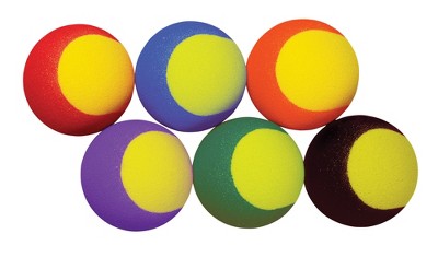 Sportime Ultrafoam NoBounce Balls, 3.5 inch, Set of 6