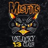 Juniors Womens Misfits Unlucky 13 Club Cat T-Shirt - image 2 of 4