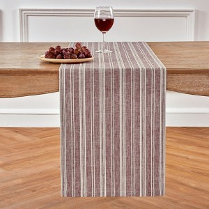 Solino Home Striped Linen Table Runner | Chelsea Stripe - 1 of 4