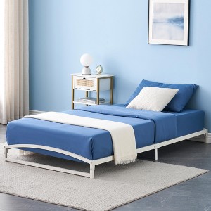 homfan Bed Frame Low Profile, Metal Platform Bed Frame, Mattress Foundation, No Box Spring Needed - 1 of 4