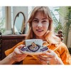 Silver Buffalo Disney Alice In Wonderland Mad Hatter Bone China Teacup and Saucer | Set of 2 - 4 of 4