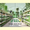 AMERLIFE 44x10x7.5 FT Tunnel Greenhouse, PE Cover, Film Clips, Galvanized Frame, Swing Door - 4 of 4