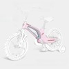 Infurnic Bicycles, 16 Inch Kids Bike with Auxiliary Wheel, Single Speed Cruiser Bike for Girls and Boys, Pink, 39.36*22.8"*25.92" - 3 of 4