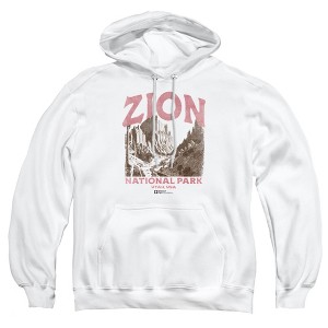 Men's Zion National Park Vintage Pull-Over Hoodie - 1 of 4