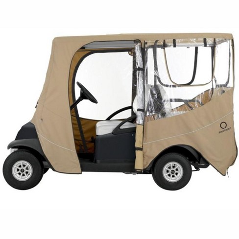 Classic Accessories Fairway Deluxe Golf Cart Enclosure Long Roof